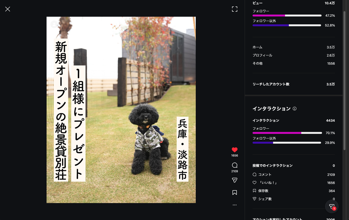実績 04のInstagram投稿実績