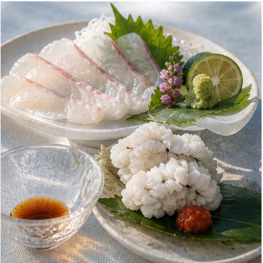 天然鯛と夏の鱧のイメージ